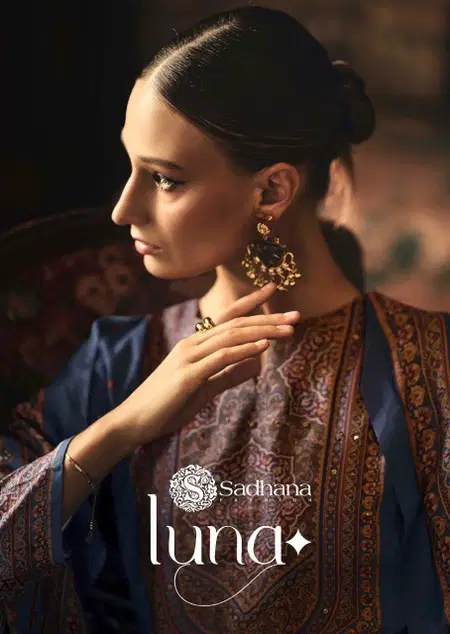 Luna By Sadhana Pure Viscos Pashmina Dress Material Suppliers In India
